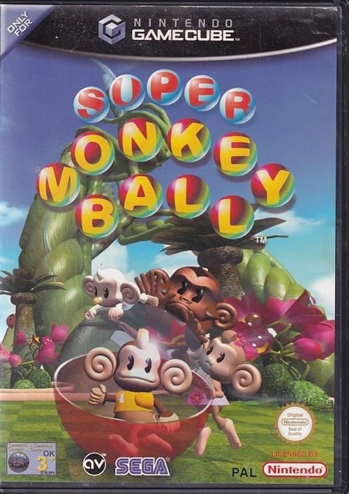 Super Monkey Ball - GameCube (B Grade) (Genbrug)